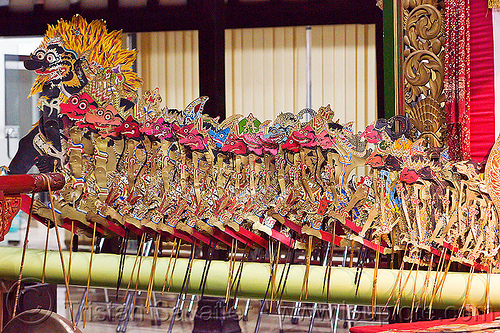 wayang kulit, javanese shadow puppets