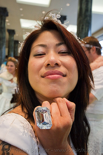 woman with diamong ring, asian woman, bride, brides of march, diamond, jewelry, ring, wedding, white