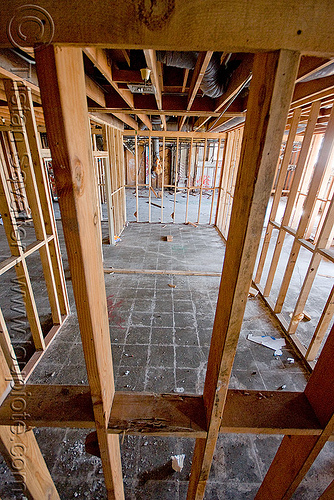 wood frame - abandoned warehouse in richmond (near san francisco, richmond, trespassing, wood frame