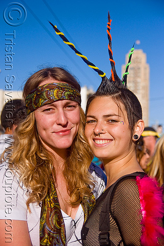 young woman with spiky mohawk, lovevolution, mohawk hair, spiky, women