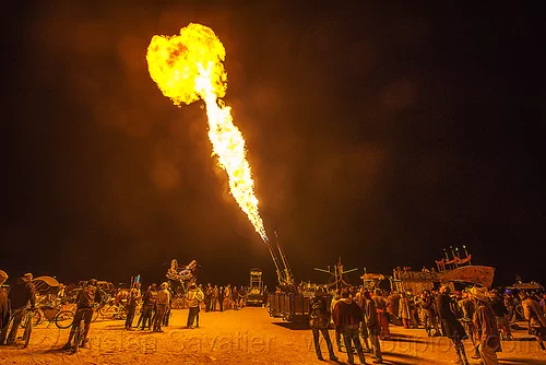 Burning Man - XUZA Art Car - Devilish