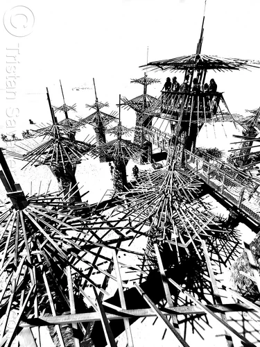burning man - paradisium, art installation, dave keane, paradisium