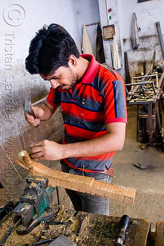 gun factory - udaipur (india), antique guns, factory, fire arms, rajasthan armoury, replicas, shotguns, udaipur, weapons, worker, working