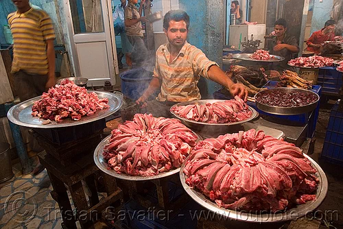 meat shop - goat meat - butcher - delhi (india), butcher, chevon, delhi, goat meat, halal meat, meat market, meat shop, mutton, raw meat
