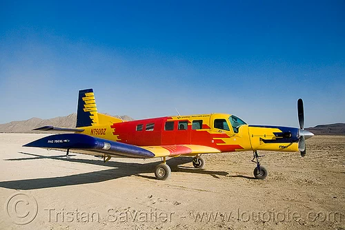 pac 750xl, aircraft, burning sky, pac 750, pac 750xl, pacific aerospace corporation, parked, red, skydiving, small plane, turbo prop, yellow