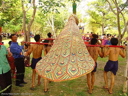 ปราสาทหินพนมรุ้ง - phanom rung festival - thailand, bird, carnival float, peacock, ปราสาทหินพนมรุ้ง