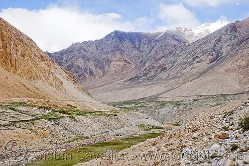 shyok valley - near nubra valley - ladakh (india), ladakh, landscape, mountains, nubra valley, shyok valley