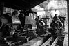 Darjeeling Himalayan Railway Steam Trains (B&W)