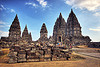prambanan temple towers (java), archaeology, candi prambanan, hindu temple, hinduism, indonesia, jogja, ruins, trimurti, yogyakarta